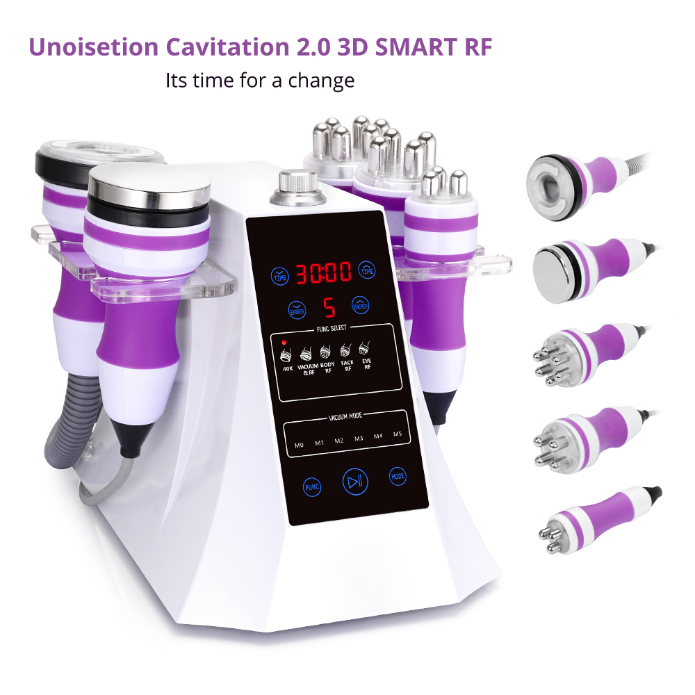 New 5IN1 Ultrasonic 40K Cavitation RF Machine