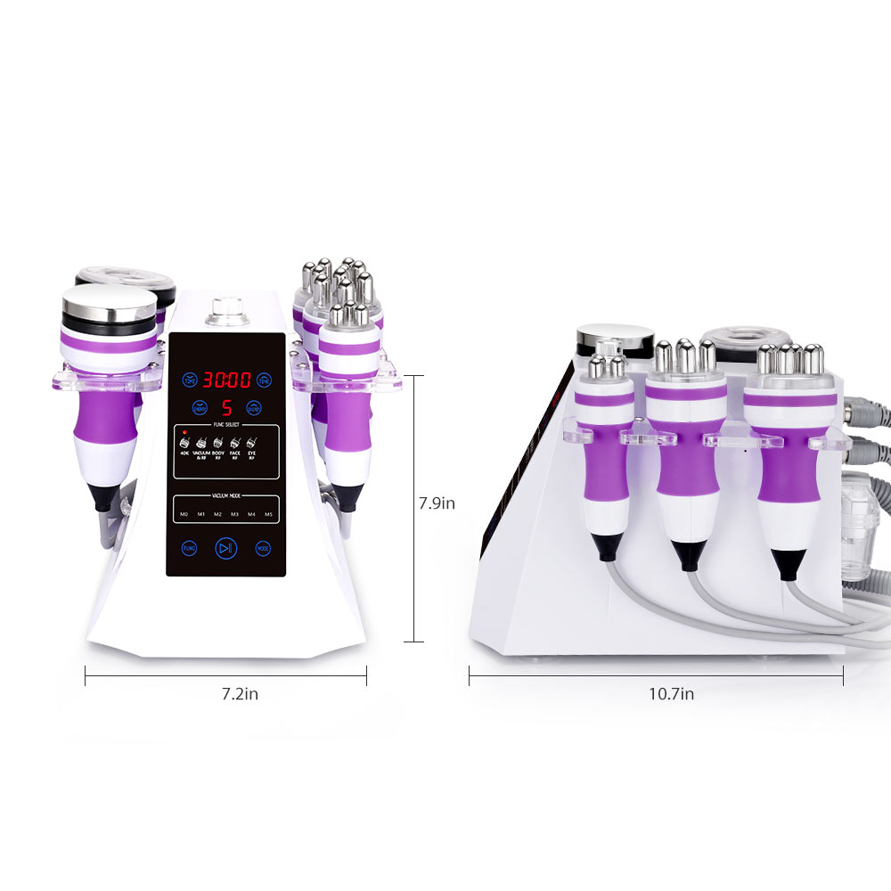 New 5IN1 Ultrasonic 40K Cavitation RF Machine