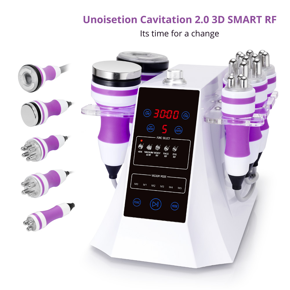 New 5IN1 Ultrasonic 40K Cavitation RF Machine