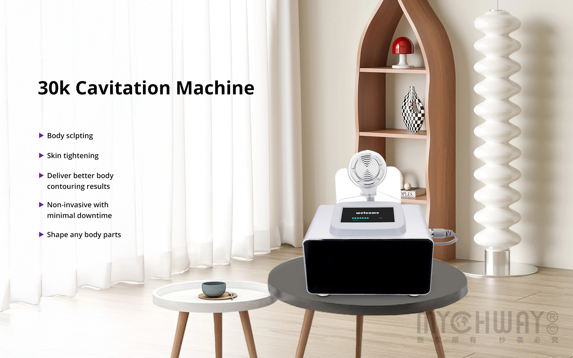 30K Ultrasound RF Cavitation 2.0 Body Care Machine