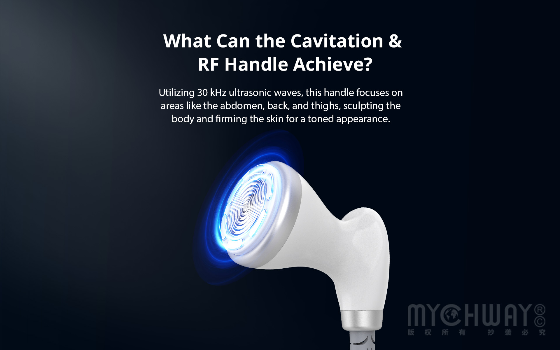 30K Ultrasound RF Cavitation 2.0 Body Care Machine
