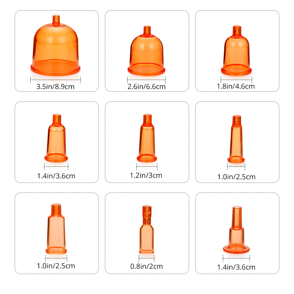 Breast Enhancement Machine Orange Vacuum