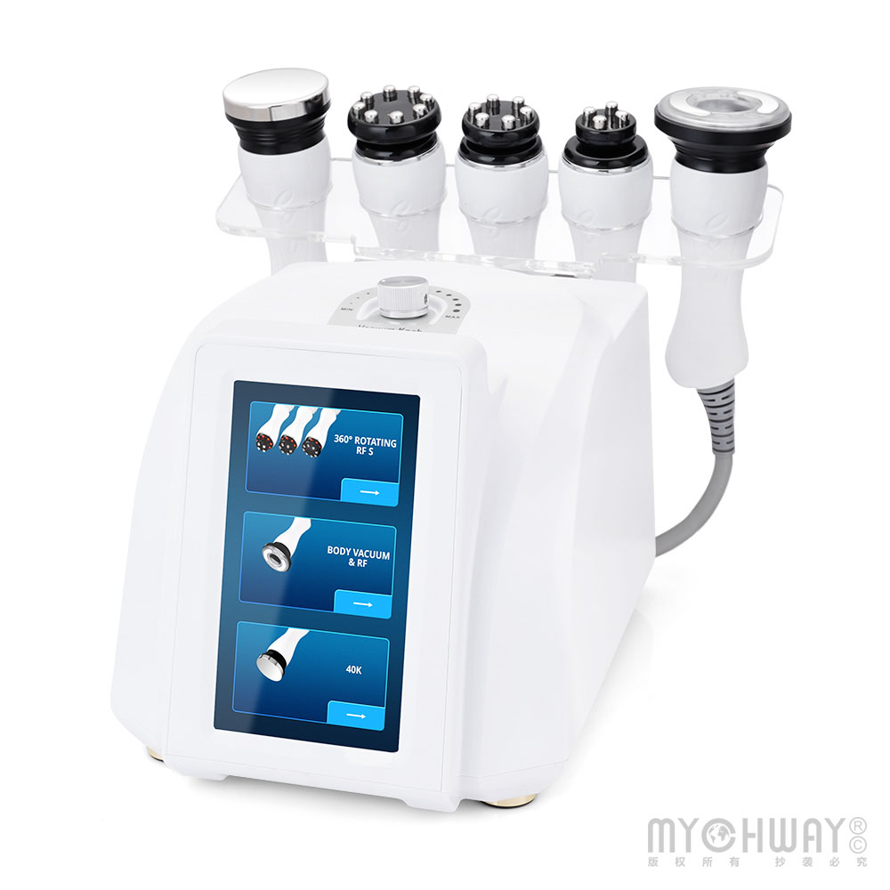 5IN1 Ultrasonic Cavitation Machine Body Contouring Rotary RF Vacuum Body Tightening