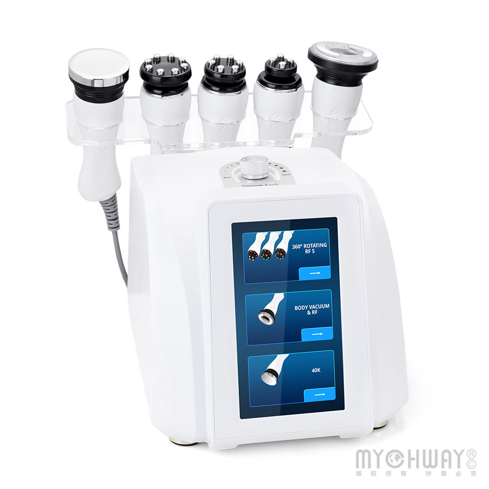 5IN1 Ultrasonic Cavitation Machine Body Contouring Rotary RF Vacuum Body Tightening