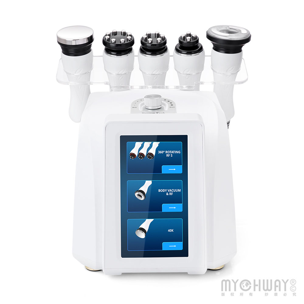 5IN1 Ultrasonic Cavitation Machine Body Contouring Rotary RF Vacuum Body Tightening