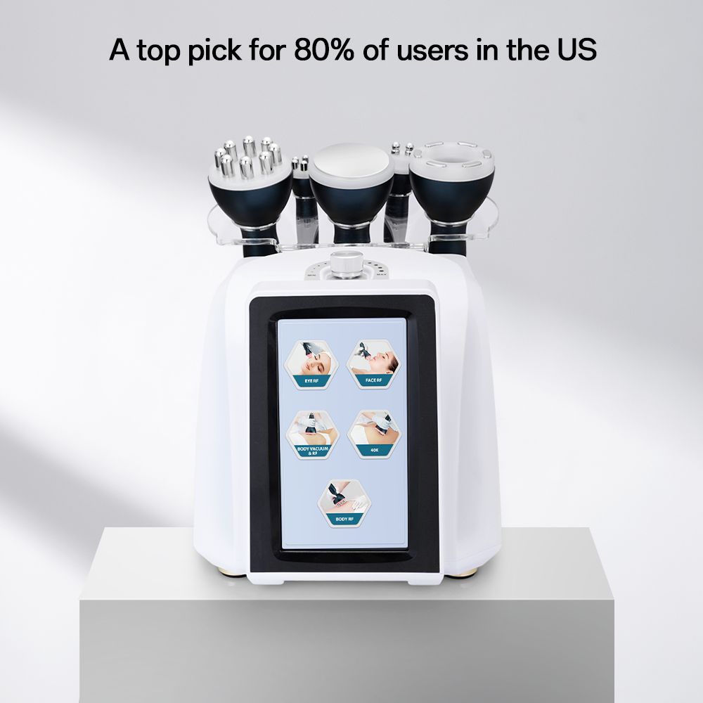 5 In 1 Ultrasonic Cavitation R-F Slimming Fat Loss Anti Cellulite Machine