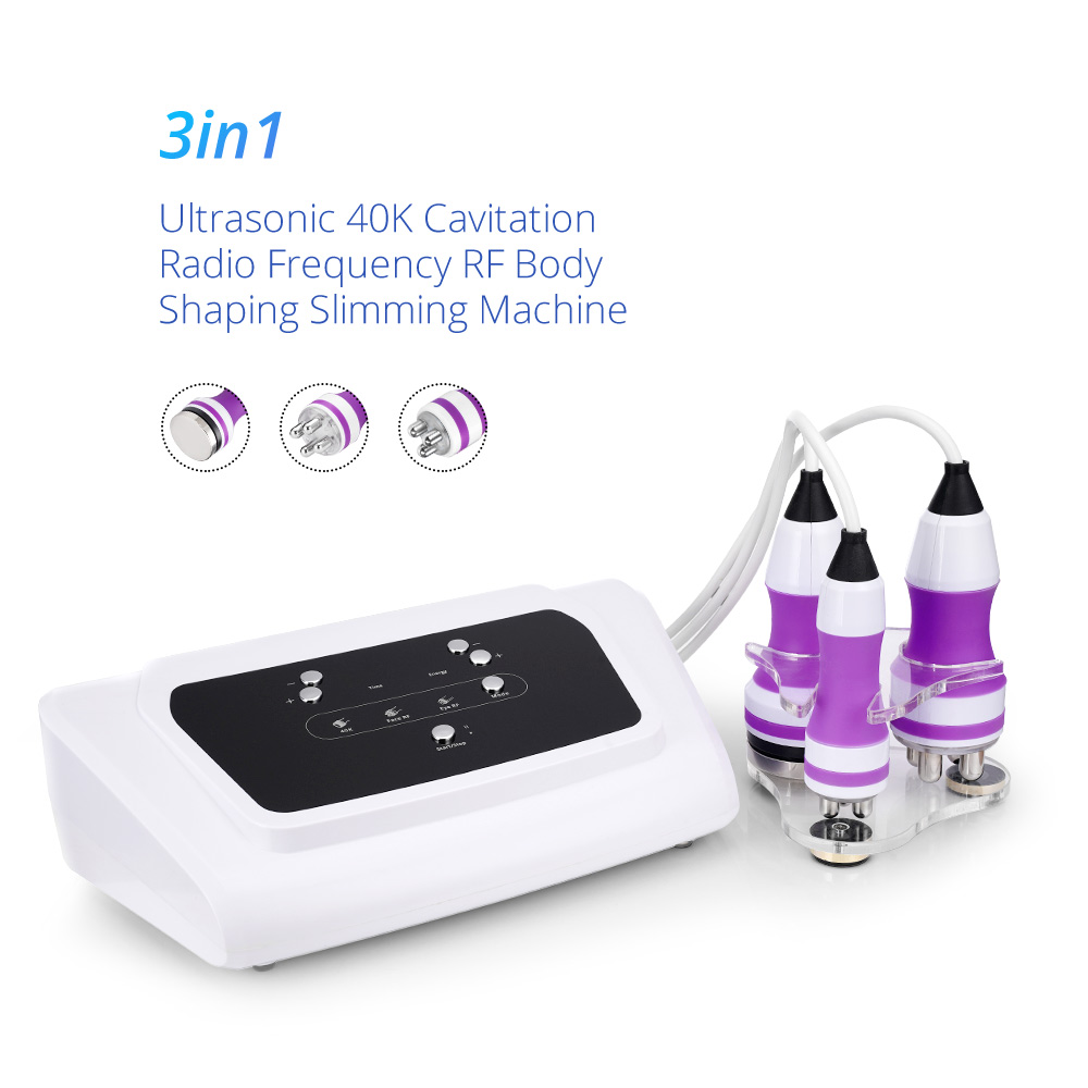3in1 Ultrasonic 40K Cavitation R-F Radio Frequency Device