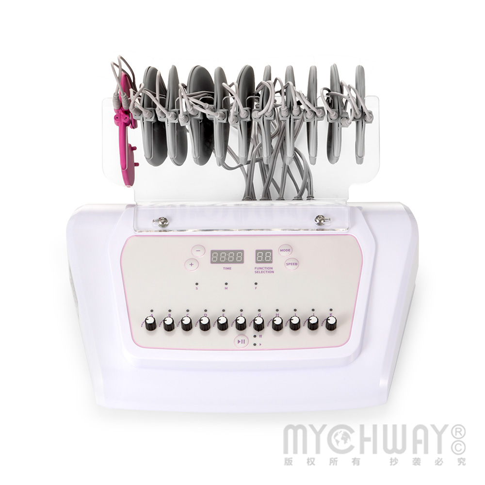 2 In 1 EMS Mircocurrent Machine For Muscle Relaxing Breast Lift Body Massage