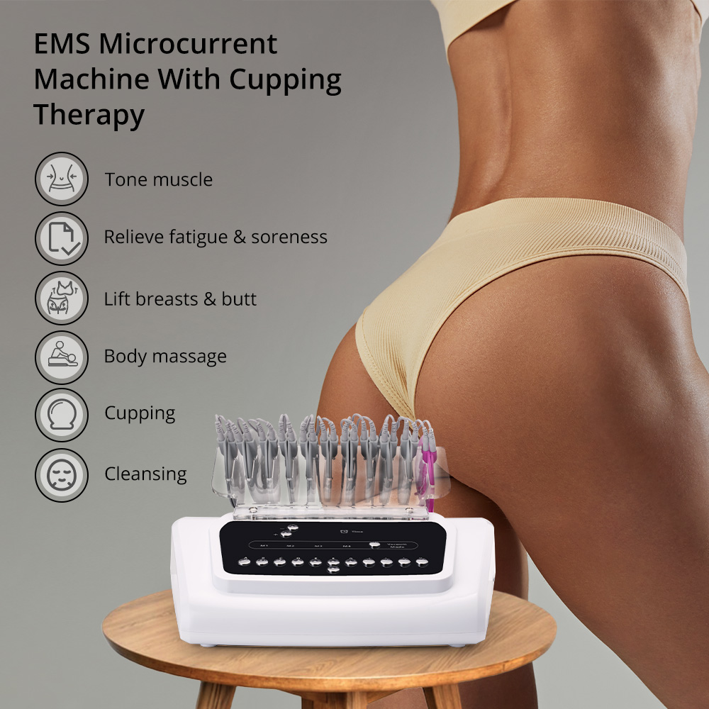 EMS Bio Microcurrent Treatment Vacuum Therapy Breast Lifting Enhancement Machine