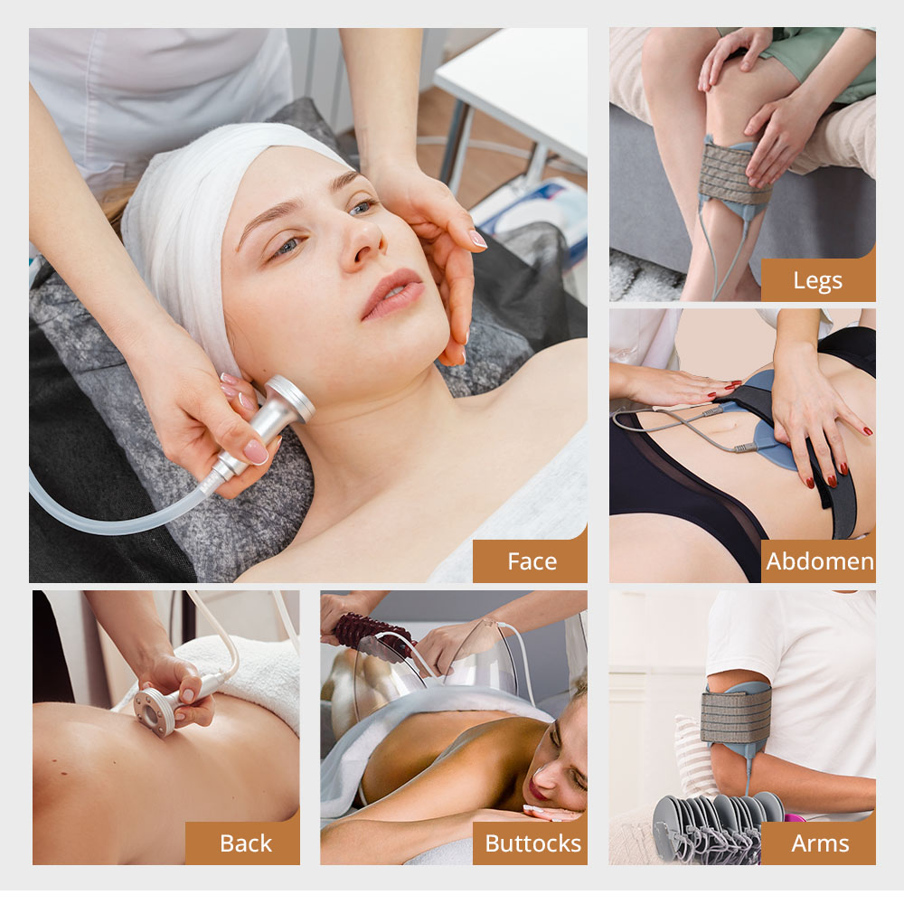 EMS Bio Microcurrent Treatment Vacuum Therapy Breast Lifting Enhancement Machine