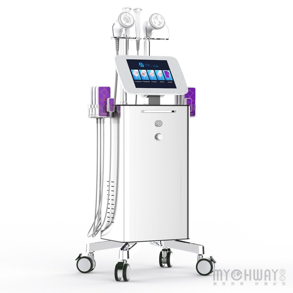 Vertical S Shape Machine 30K Cavitation Slimming Machine Spa Use