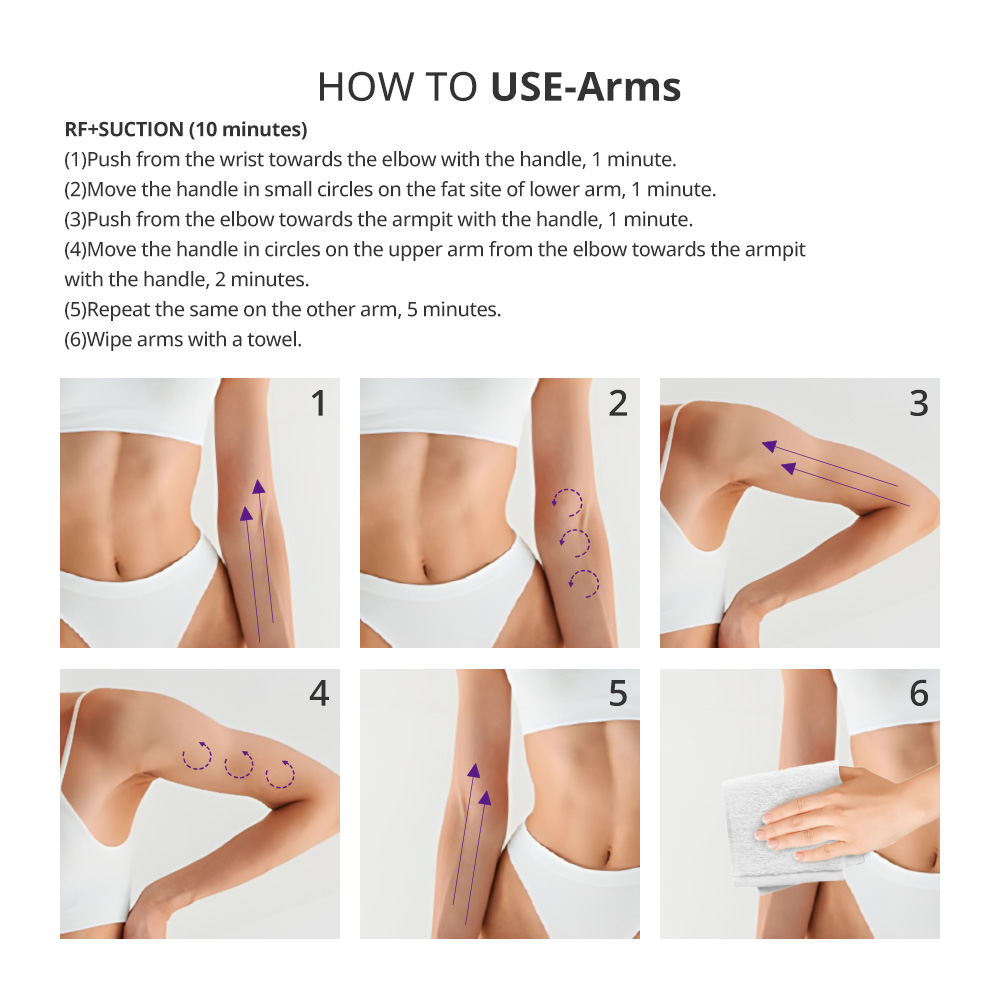 Aristorm S Shape Machine Dual Frequency 30K & 50K Body Shaping For Home Spa Use