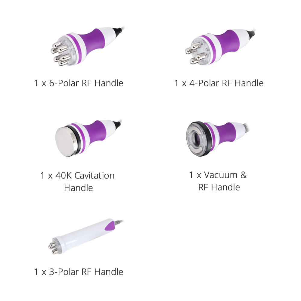 5in1 3D Smart RF 40k Unoisetion Cavitation Fat Burning Machine