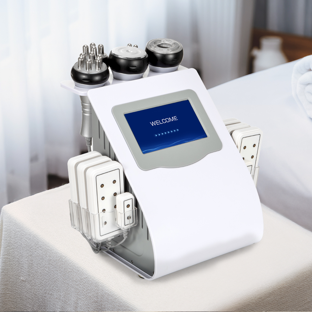 6 In 1 80k Cavitation Machine With Vacuum Radiofrequency For Body Contouring