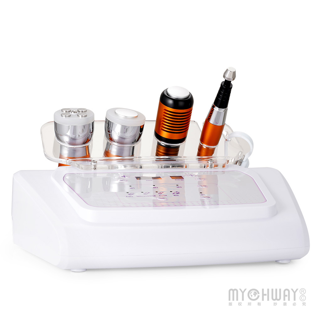 No-Needle Mesotherapy Ultrasonic Facial Photon Cold Hammer Skin Care Machine