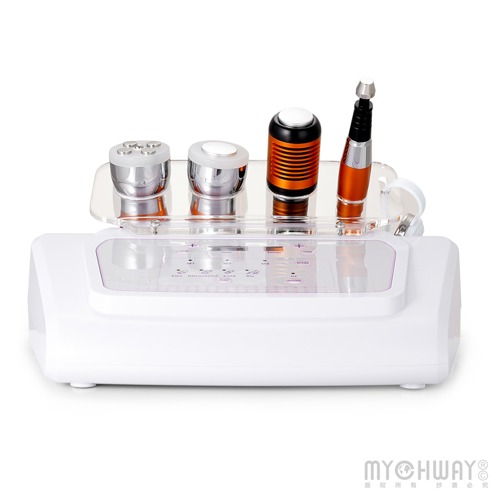 No-Needle Mesotherapy Ultrasonic Facial Photon Cold Hammer Skin Care Machine