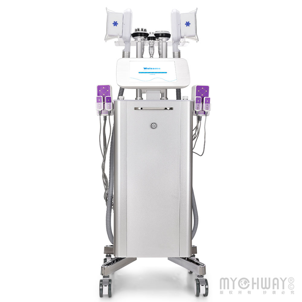 40K Cavitation+2D Double Hanndles Cold Freezer+Mulitpolar RF+LED Photon Fat Loss