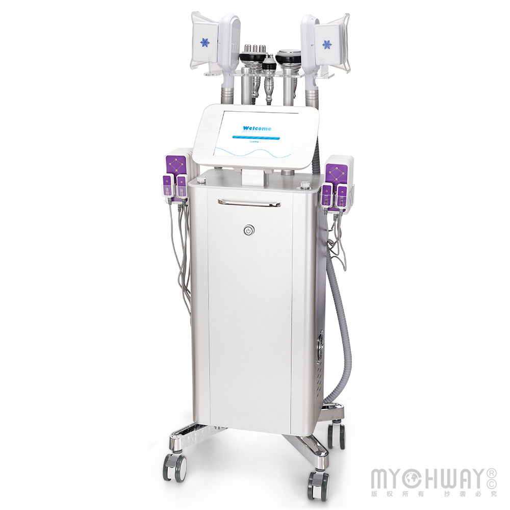40K Cavitation+2D Double Hanndles Cold Freezer+Mulitpolar RF+LED Photon Fat Loss
