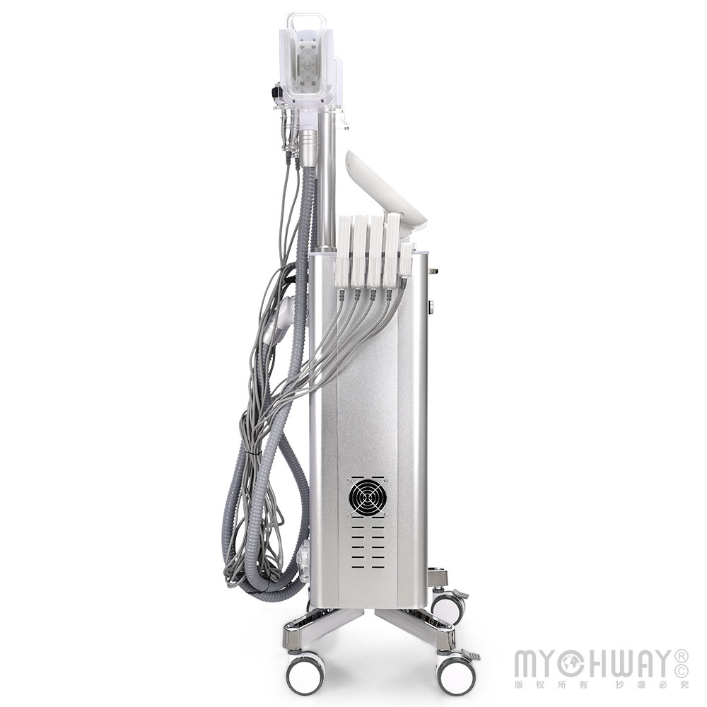 40K Cavitation+2D Double Hanndles Cold Freezer+Mulitpolar RF+LED Photon Fat Loss