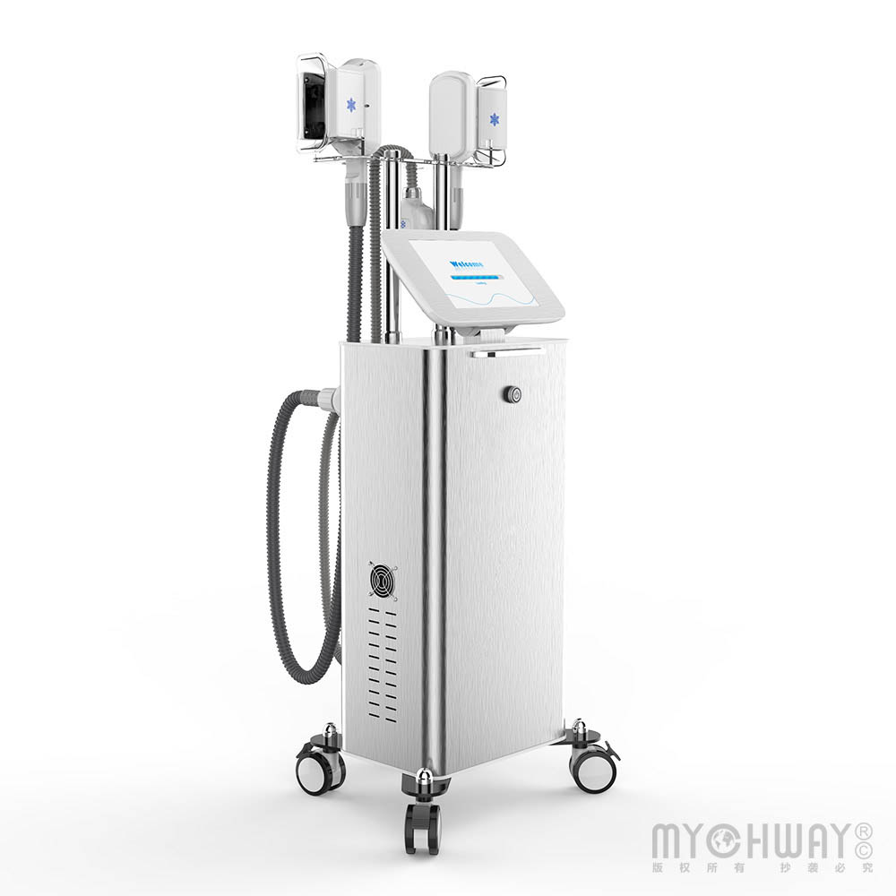 3 Handles Freezing Weight Loss Machine Double Chin Removal Body Cold Slimming