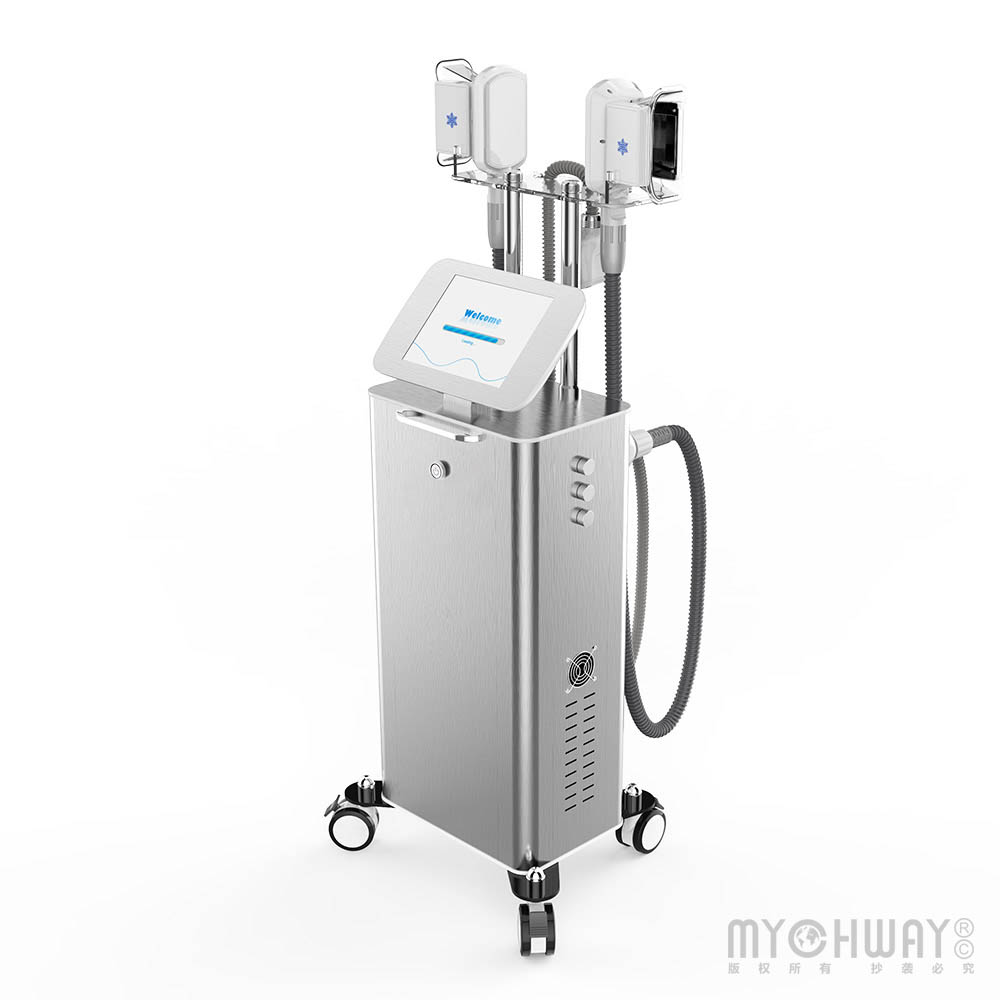 3 Handles Freezing Weight Loss Machine Double Chin Removal Body Cold Slimming