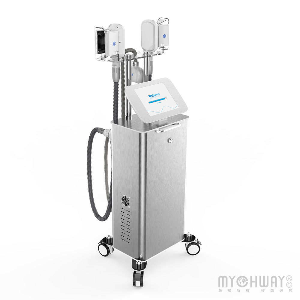 3 Handles Freezing Weight Loss Machine Double Chin Removal Body Cold Slimming