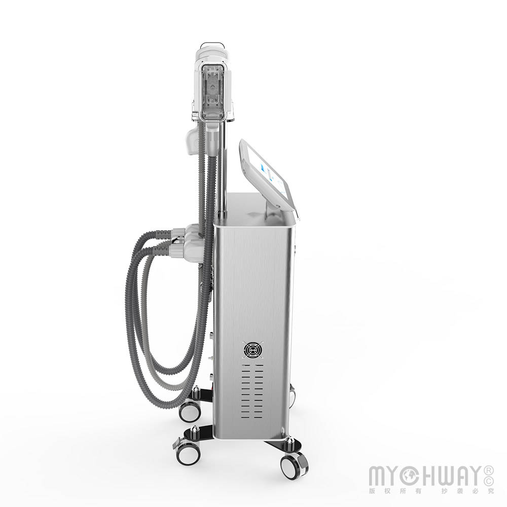 3 Handles Freezing Weight Loss Machine Double Chin Removal Body Cold Slimming