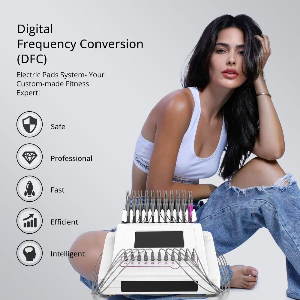 EMS Microcurrent Electronic Muscle Stimulation Body Slimming Machine