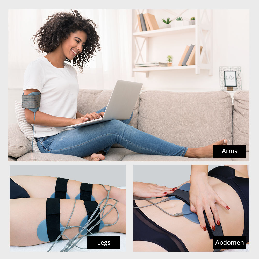 EMS Microcurrent Electronic Muscle Stimulation Body Slimming Machine