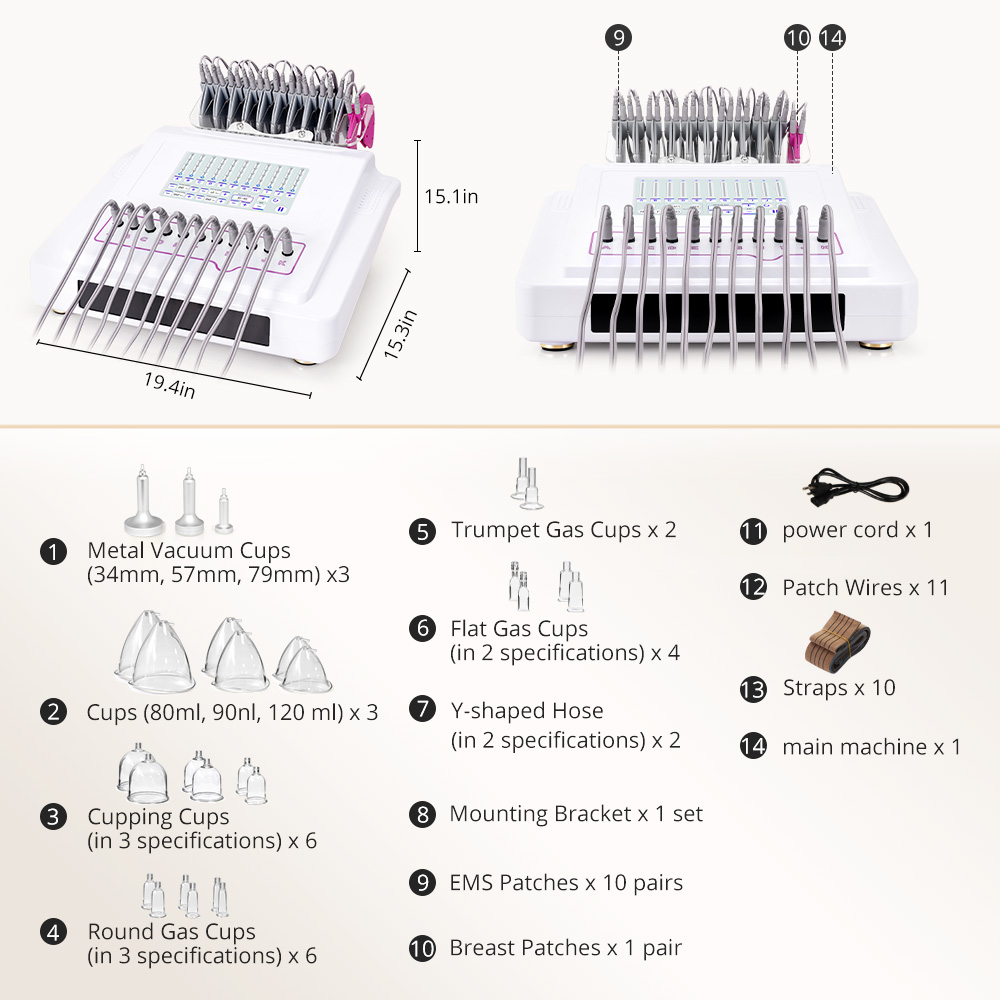 EMS Electronic Muscle Stimulation Machine for Pain Relief Device