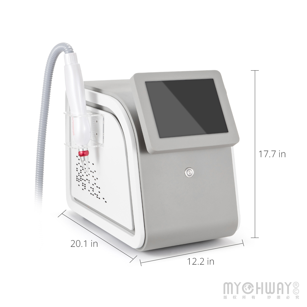 2 In1 DPT 808nm Diode Hair Removal  YAG Laser Tattoo Removal Machine