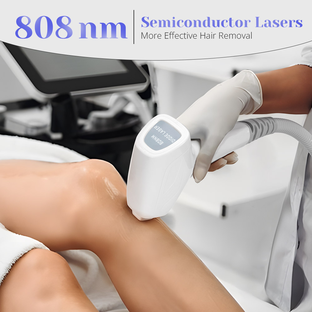 2 In1 DPT 808nm Diode Hair Removal  YAG Laser Tattoo Removal Machine