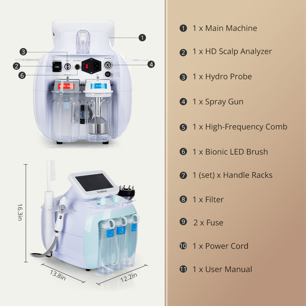 ScalpGlow 5-in-1 Machine for Hair Treatment