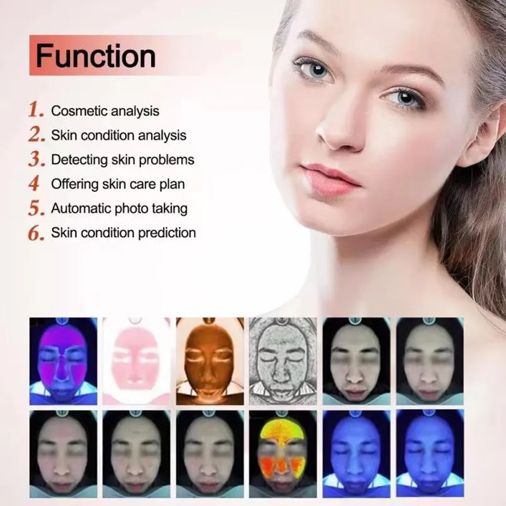 Professional 3D Skin Analysis UV Smart Machine