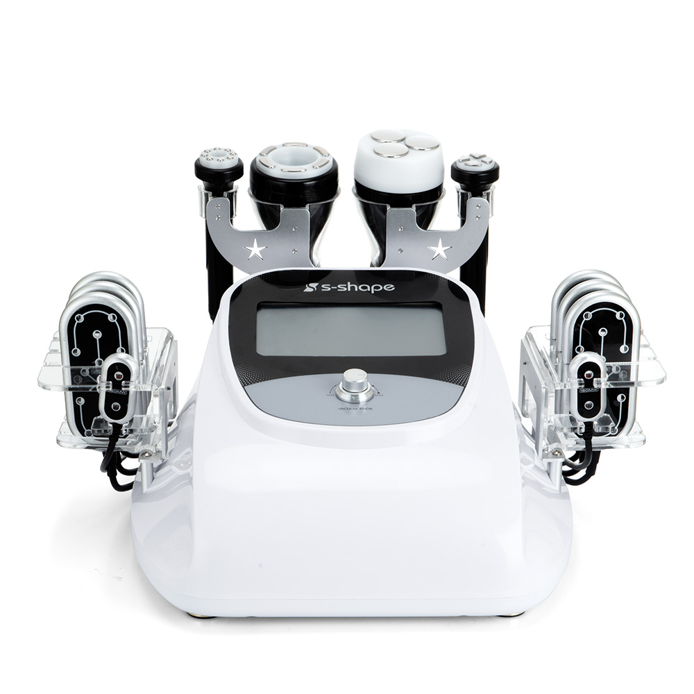 S Shape Machine 3D Cavitation RF 160mW Lipo Laser Body Sculpting Face Care