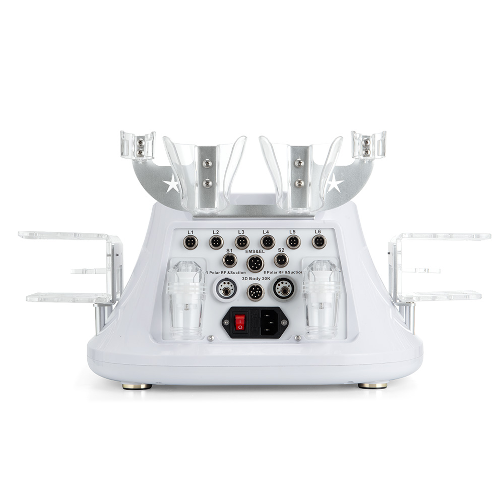 S Shape Machine 3D Cavitation RF 160mW Lipo Laser Body Sculpting Face Care