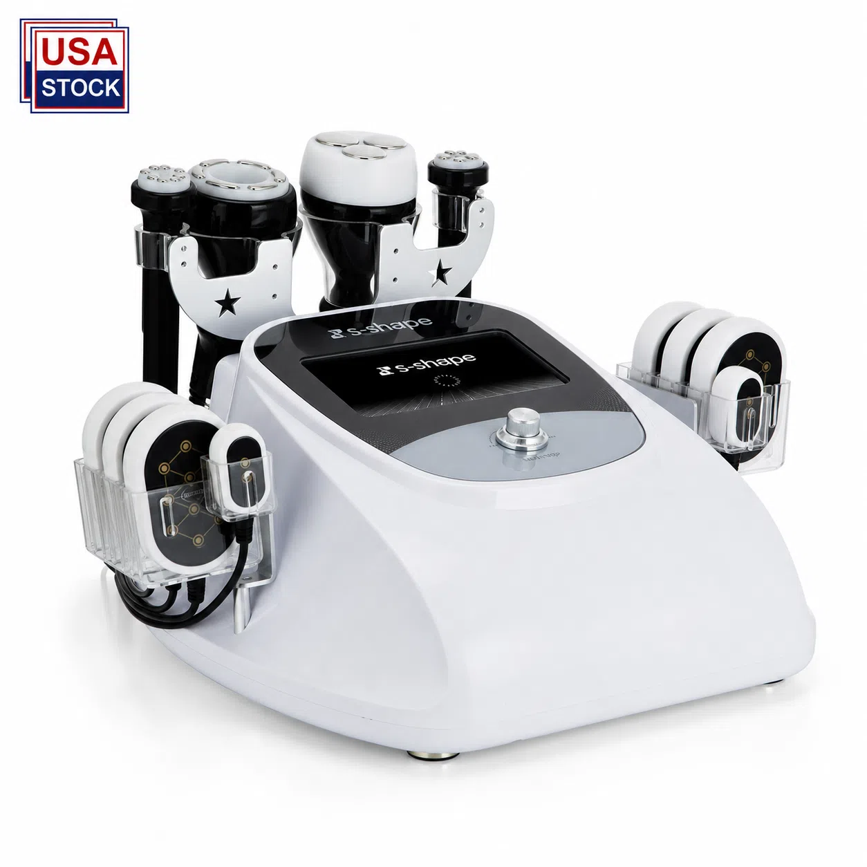 S Shape Machine 3D Cavitation RF Lipo Laser Body Contouring Face Lifting