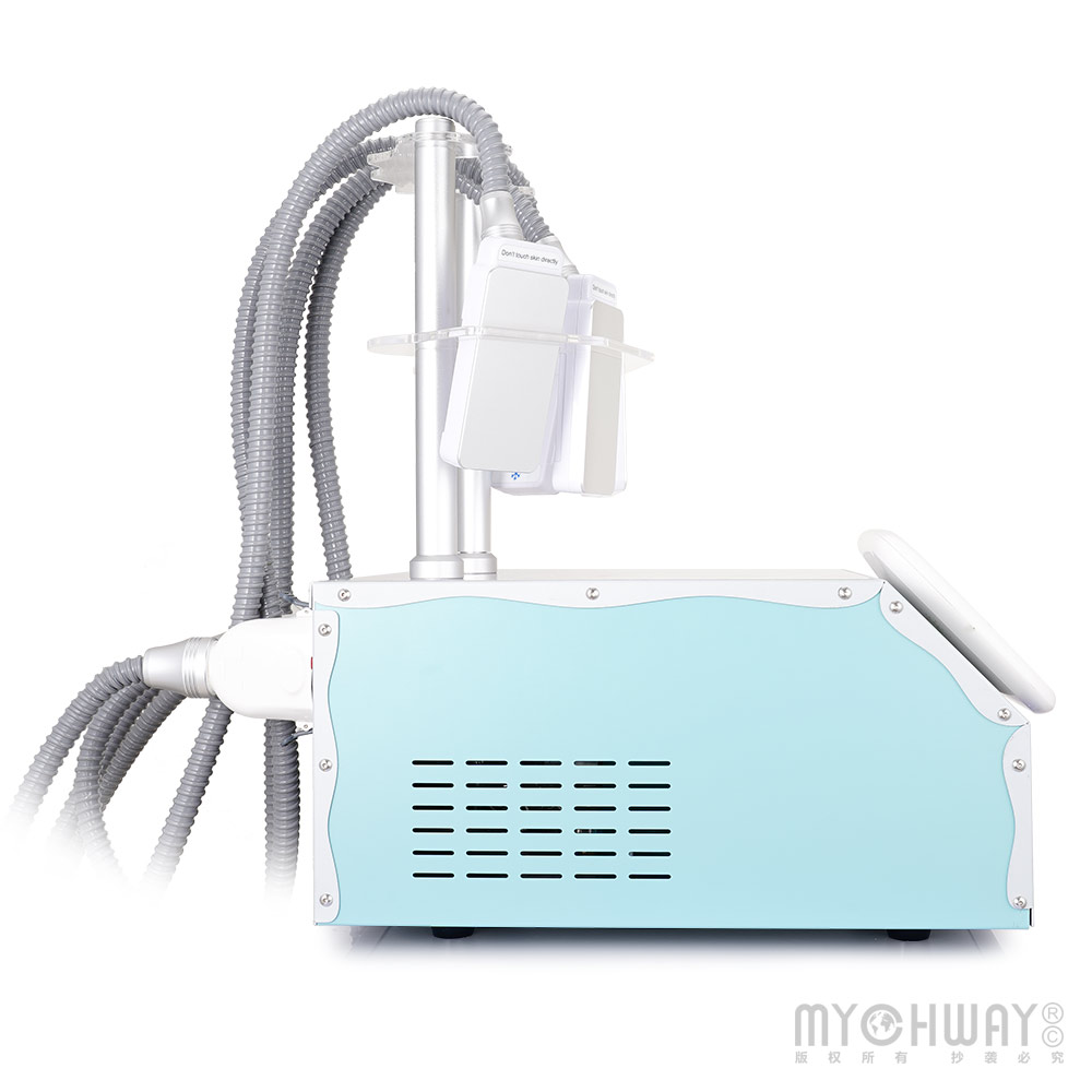 4 Pads Professional Freeze Vacuum Belly Slimming Fat Loss Machine