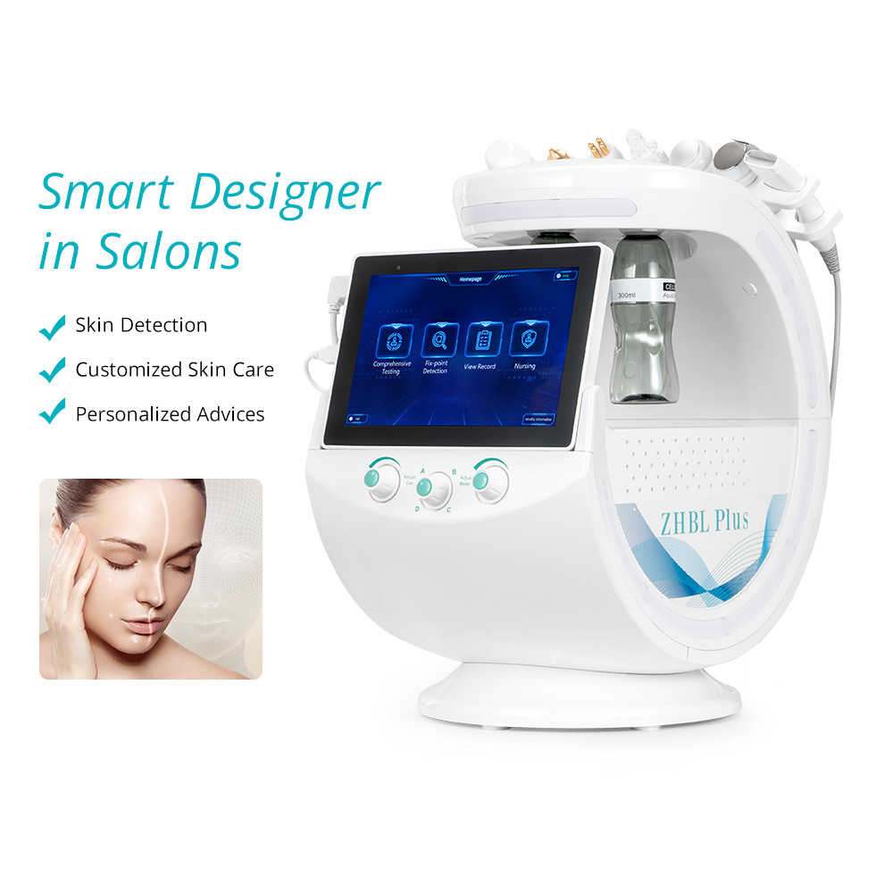 7in1 Multifunctional Oxygen Injection Activating High Purity Skin Care Therapy Machine