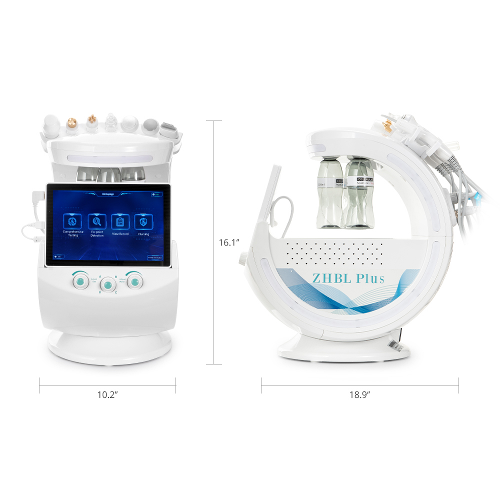 7in1 Multifunctional Oxygen Injection Activating High Purity Skin Care Therapy Machine
