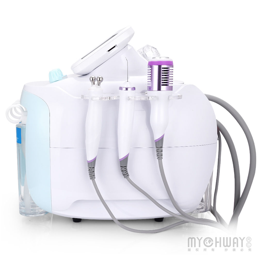 7-in-1 Facial Cleaner Hydro Spa Dermabrasion Ultrasound Skin Care Beauty Machine