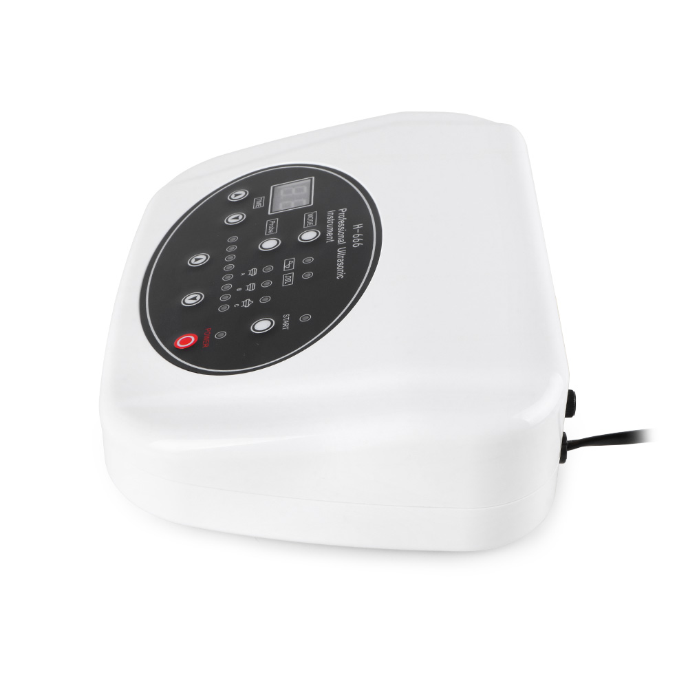 3 Probes Ultrasound Facial Body Skin Massager Therapy Ultrasonic Beauty Machine