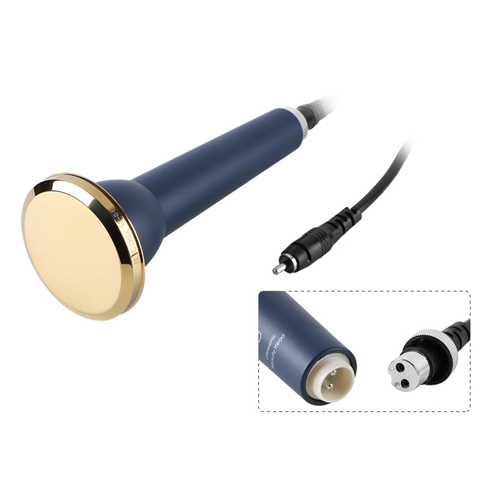 3 Probes Ultrasound Facial Body Skin Massager Therapy Ultrasonic Beauty Machine