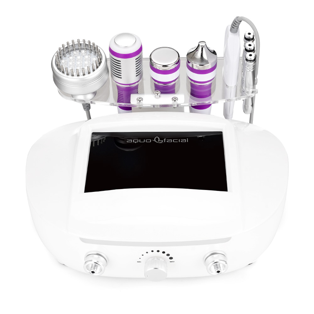 6 In1 Ultrasonic Skin Scrubber Photon Microdermabrasion Skin Rejuvenation Machine