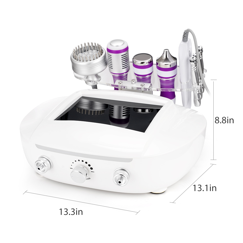 6 In1 Ultrasonic Skin Scrubber Photon Microdermabrasion Skin Rejuvenation Machine