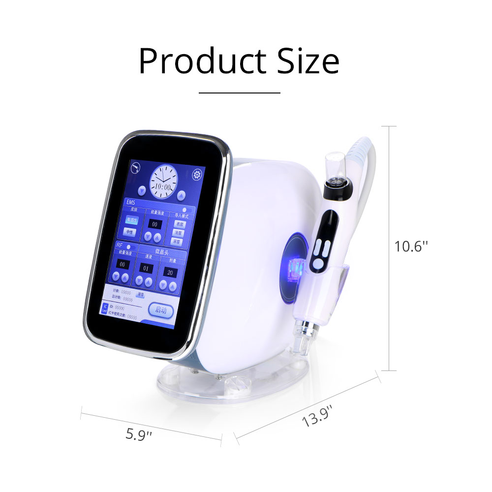 2 In 1 EMS R-F Mesotherapy Machine With Nano Injector