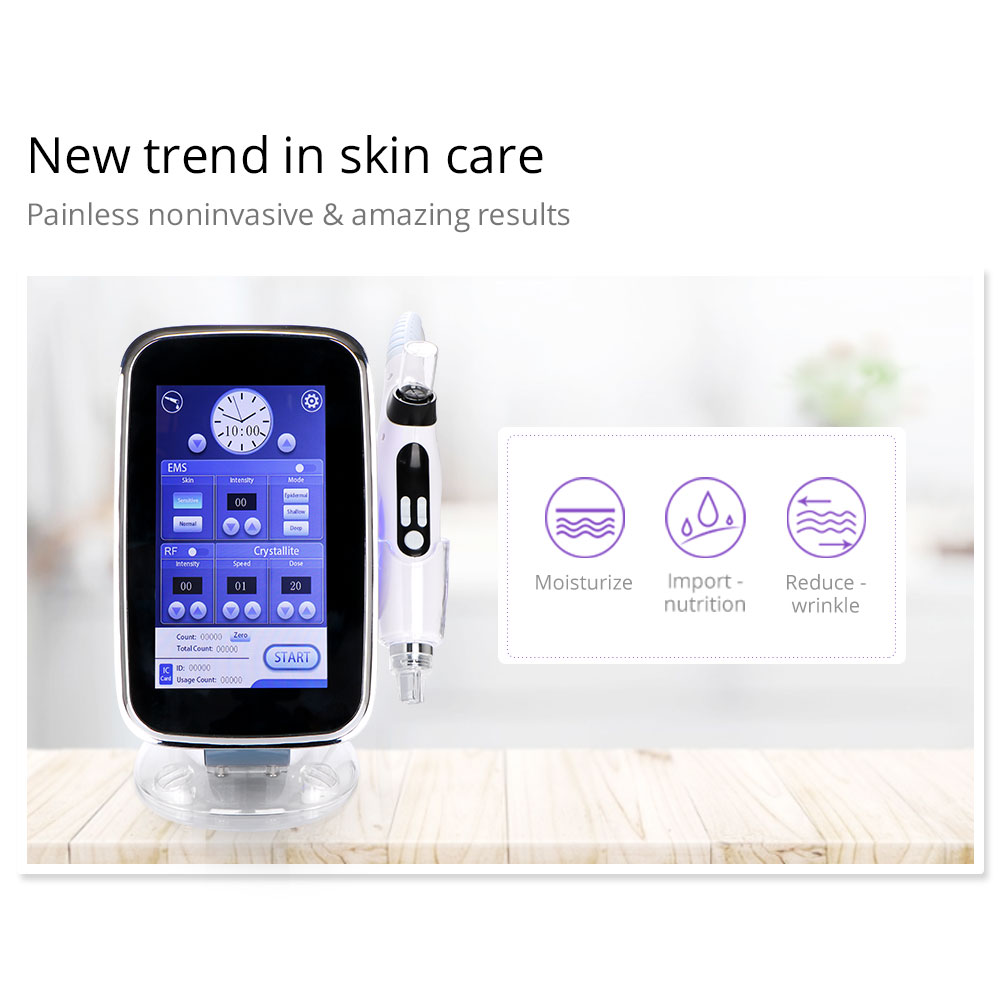 2 In 1 EMS R-F Mesotherapy Machine With Nano Injector