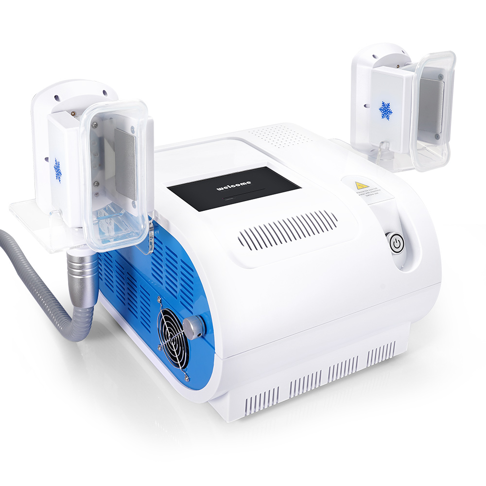 Double Handle Vacuum Cooling Freeze Vacuum Body Shaping Machine