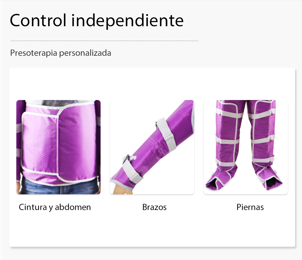 Pressotherapy Air Pressure Slimming Body Detox Lymph Drainage Machine