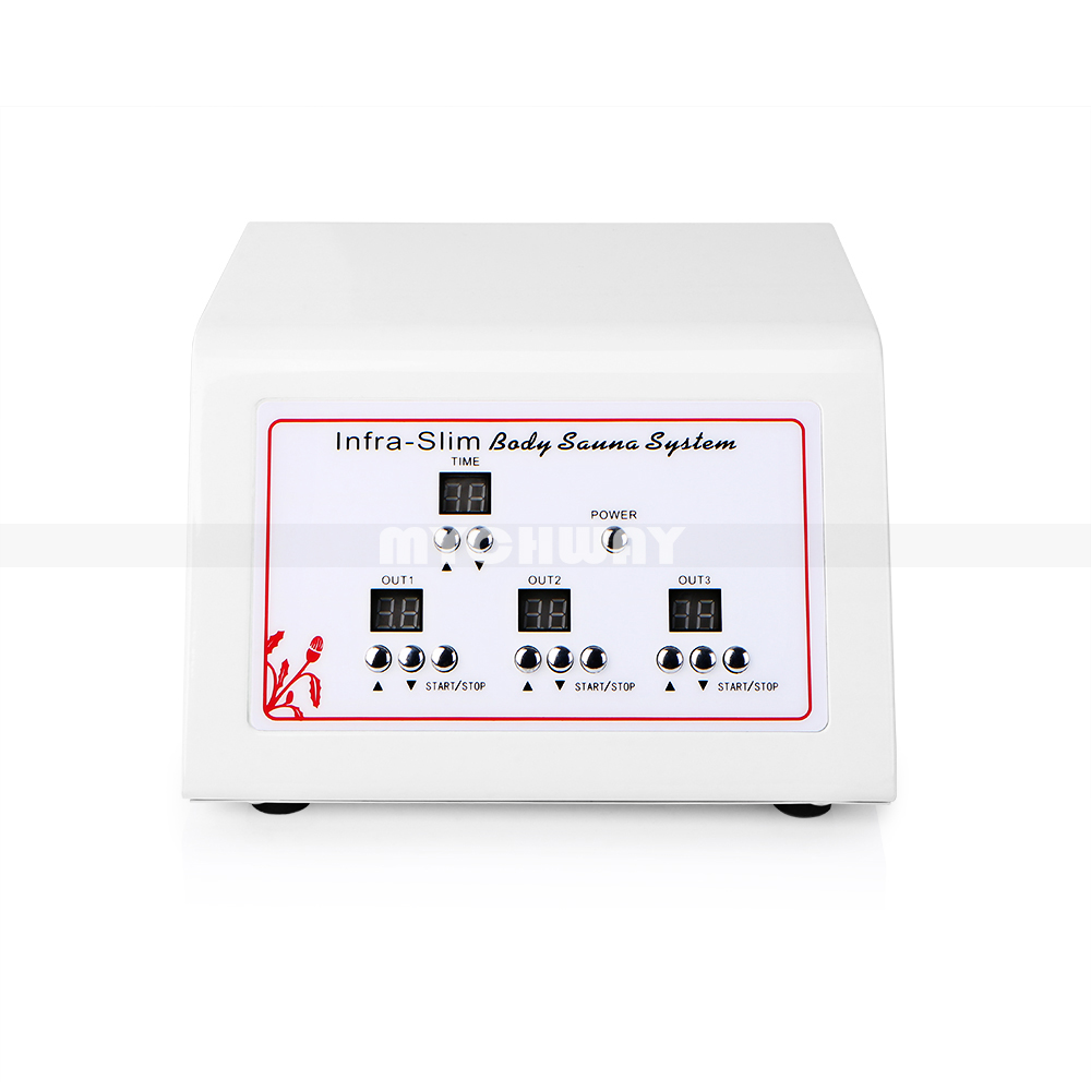 3 Zones Infrared Lymph Drainage Slimming Sauna Blanket Weight Loss Detox Machine